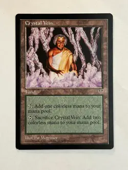 MTG Crystal Vein MIR Nonfoil U Lightly Played - Image 1