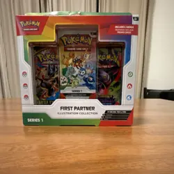 Pokemon First Partner Illustration Collection Series 1 Promo Box English 2022 - Image 1