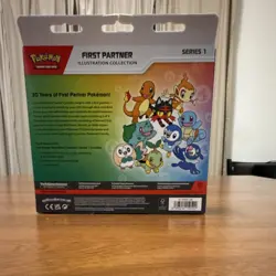 Pokemon First Partner Illustration Collection Series 1 Promo Box English 2022 - Image 2