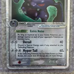 Heavily Played Pokemon Exploud ex Crystal Guardians 92/100 Ultra Rare Holo 2006 - Image 3