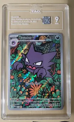 TAG 9 Haunter 027 Me: Mega Evolution Promo Holo pokemon TCG - Image 1