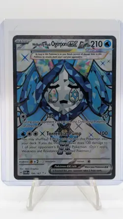 Pokemon Twilight Masquerade (TWM EN) #194/16 Wellspring Mask Ogerpon ex - Image 1
