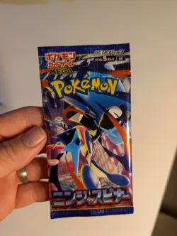 Pokemon Greninja MEGA Booster Pack Japanese TCG 5 Cards Nintendo - Image 2