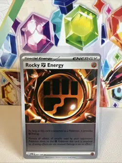 Rocky Energy 087/088 Reverse Holo Rare - Pokemon TCG Perfect Order - NM - Image 1