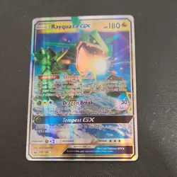 Pokemon Rayquaza GX Full Art Ultra Rare Holo 109/168 Sm-Celestial Storm 180 HP - Image 1