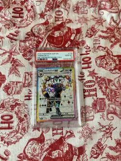 POKEMON UMBREON ex 2025 SV BLACK STAR PROMO PRE PREMIUM FIGURE COLL #176 PSA 10 - Image 1