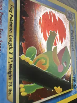 Pokemon TCG Politoed 08/75 - Neo Discovery Holo Rare LP - Image 4