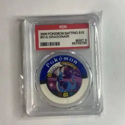 PSA 9 Pokemon Battrio #033 #015 #012 Dratini Dragonair Dragonite Japanese Rare - Image 4