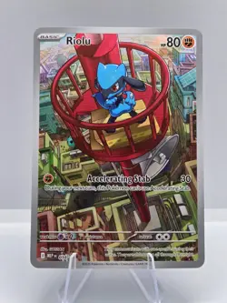 Riolu - 010 010 Holo Promo ME: Mega Evolution Promo Pokemon NM - Image 1