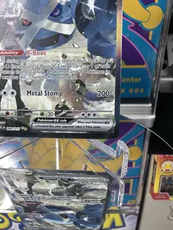 Steven's Metagross EX 289/217 SIR Illustration Pokemon Ascended Heroes Near Mint - Image 4