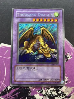 Yugioh Thousand Dragon MRD-EN143 Secret Rare Unlimited NM OG Print - Image 1