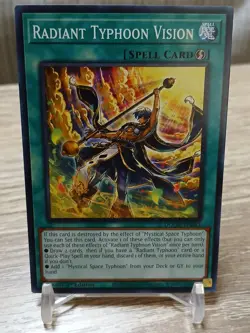Yugioh Radiant Typhoon Vision (Common) DOOD-EN063 1st Edition NM ENG - Image 1
