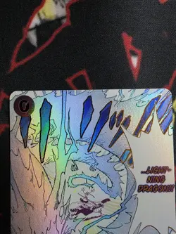 One Piece CCG Lightning Dragon Manga OP15-077 R Adventure on KAMI's Island - Image 4