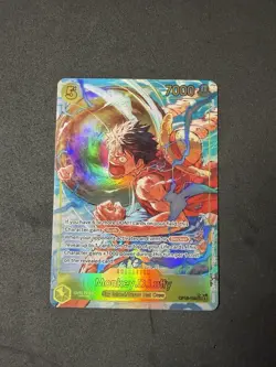 Monkey D. Luffy (Alt Art) OP15-119 SEC Adventure on KAMI's Island ENGLISH OP15 - Image 1