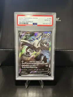 PSA 10 Lugia V (Alternate Full Art) 186/195 Sword & Shield-Silver Tempest Holo - Image 1