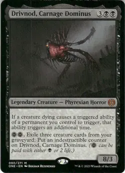Drivnod, Carnage Dominus 2023 MTG #90 Expansion/Mythic Phyrexia: All Will Be One - Image 1