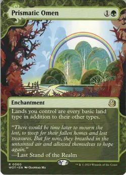 Prismatic Omen 2023 MTG #60 Masterpiece/Rare Wilds of Eldraine: Enchanting Tales - Image 1