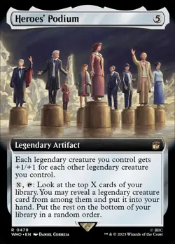 MTG Magic the Gathering Heroes' Podium (479/1208) Doctor Who NM - Image 1