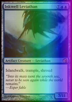 MTG Magic the Gathering Inkwell Leviathan (10/30) PDS Graveborn LP FOIL - Image 1