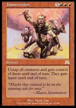 MTG Magic the Gathering Insurrection (213/350) Onslaught LP - Image 1