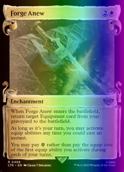 MTG Forge Anew (468/915) The Lord of the Rings Tales of Middle-earth NM FOIL - Image 1