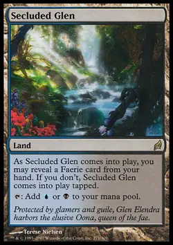 MTG Magic the Gathering Secluded Glen (271/312) Lorwyn LP - Image 1