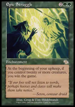 MTG Magic the Gathering Epic Struggle (112/143) Judgment LP - Image 1