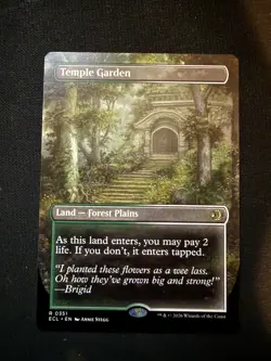 Temple Garden (Borderless) Lorwyn Eclipsed Regular NM - Image 1