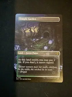 Temple Garden (Borderless) Lorwyn Eclipsed Regular NM - Image 2
