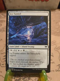 MTG Ice Tunnel Kaldheim Regular Common NM - Image 1