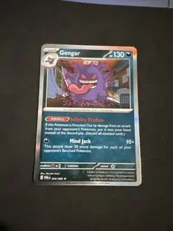 Pokemon Gengar #050/088 English POR Perfect Order Holo Rare NM - Image 1