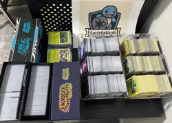 500+ Pokemon Card Bulk Lot | EX/V/VSTAR Rare + Holos | Free ETB! ✨ - Image 1