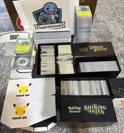 500+ Pokemon Card Bulk Lot | EX/V/VSTAR Rare + Holos | Free ETB! ✨ - Image 2