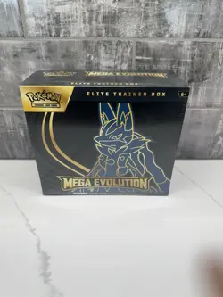 Pokemon TCG Mega Evolution Elite Trainer Box - ETB (Lucario) New Factory Sealed - Image 1