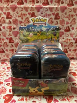 Pokemon Ascended Heroes with Display ME2.5 Mini Tins x 10 (See Description) - Image 1