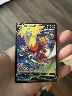 Pokemon Blaziken V TG14/TG30 Sword & Shield - Silver Tempest Trainer Gallery - Image 1
