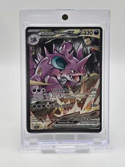 Team Rocket’s Nidoking EX #233/182 - 2025 Pokemon SV: Destined Rivals - NM - Image 1
