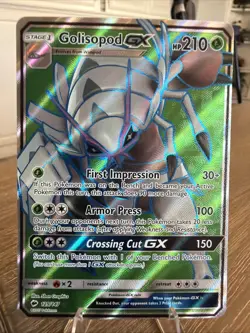 Golisopod GX 129/147 - Burning Shadows Rare Ultra Pokemon TCG - Image 1