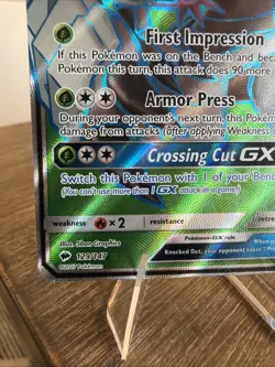 Golisopod GX 129/147 - Burning Shadows Rare Ultra Pokemon TCG - Image 5