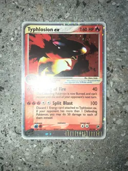 Pokemon TCG Cards Typhlosion ex 99/100 Sandstorm Ultra Rare NM - Image 3