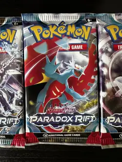 30 Paradox Rift Booster Pack Brand New Sealed Pokemon - Image 3