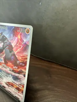 Groudon 199/182 Sv04 Paradox Rift Illustration Rare Pokemon - Image 4