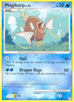 Pokemon Magikarp (89/127) Mysterious Treasures LP - Image 1