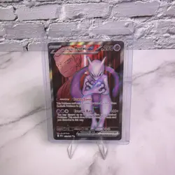 Pokemon TCG Destined Rivals Team Rocket's Mewtwo EX Ultra Rare #213/182 ✅ - Image 1