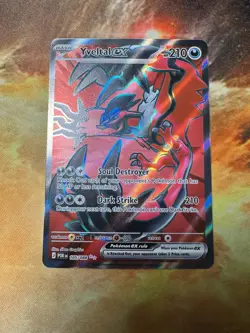 Yveltal ex 105/088 Full Art Ultra Rare Pokemon TCG: Perfect Order NM / Mint - Image 1