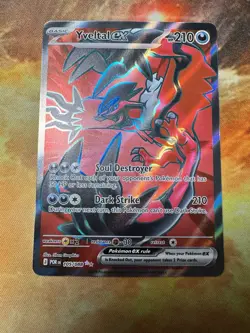 Yveltal ex 105/088 Full Art Ultra Rare Pokemon TCG: Perfect Order NM / Mint - Image 2