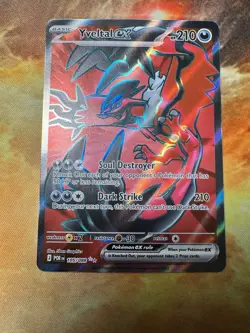 Yveltal ex 105/088 Full Art Ultra Rare Pokemon TCG: Perfect Order NM / Mint - Image 3