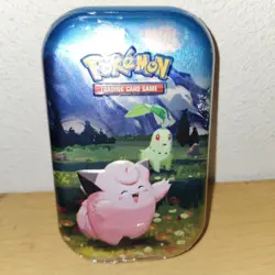 Pokemon Mega Evo - Ascended Heroes Mini Tin Clefairy & Chikorita Factory Sealed - Image 1