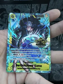 Bartholomew Kuma OP12-119 - English One Piece Japanese Version 3rd Anniversary - Image 2