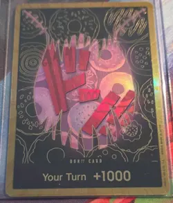 BANDAI DON!! CARD FOIL RARITY ONE PIECE CCG STANDARD CARD STOCK - Image 1